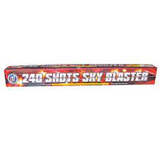 A box of 240 SHOT SATURN MISSILE's six blaster.