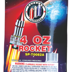 A pack of 4OZ ROCKETS in a plastic bag.