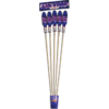 A pack of Airtime Rockets with a blue and purple label.