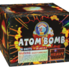 A box of ATOM BOMBS on a white background.