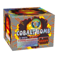 A box of COBALT BOMBS.
