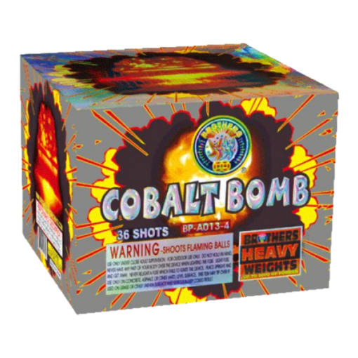 A box of COBALT BOMBS.
