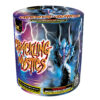 A box of CRACKLING MYSTICS 13 SHOT with a dragon on it.