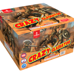 A box of CRAZY GLADIATORS 17 SHOT.