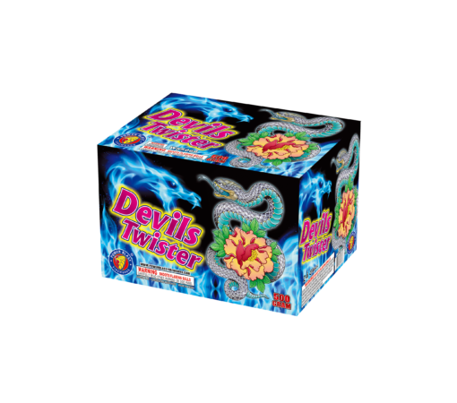 A box of Devil's Twister firework.