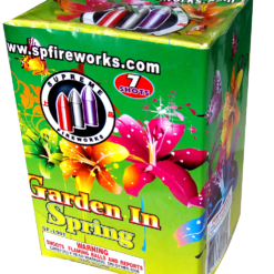 A box of GARDEN IN SPRING fireworks.