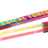 A pack of Glow Stick Sparklers with a red and yellow light.