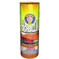 A can of HIGHBALLIN on a white background.