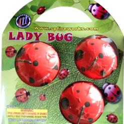 Three LADY BUGS in a package.