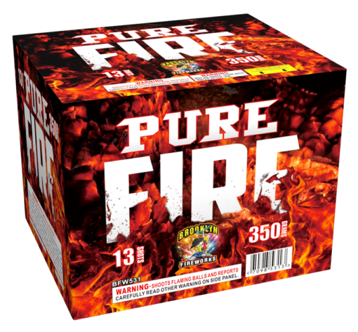 PURE FIRE (350g) - box of firecrackers.