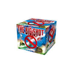The THE BIG SHOT box on a black background.