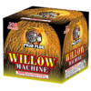 A box of WILLOW MACHINE fireworks.