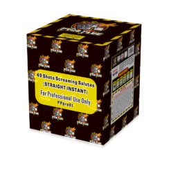 49 SHOTS SCREAMING SALUTES (INSTANT) 4/1 CASE